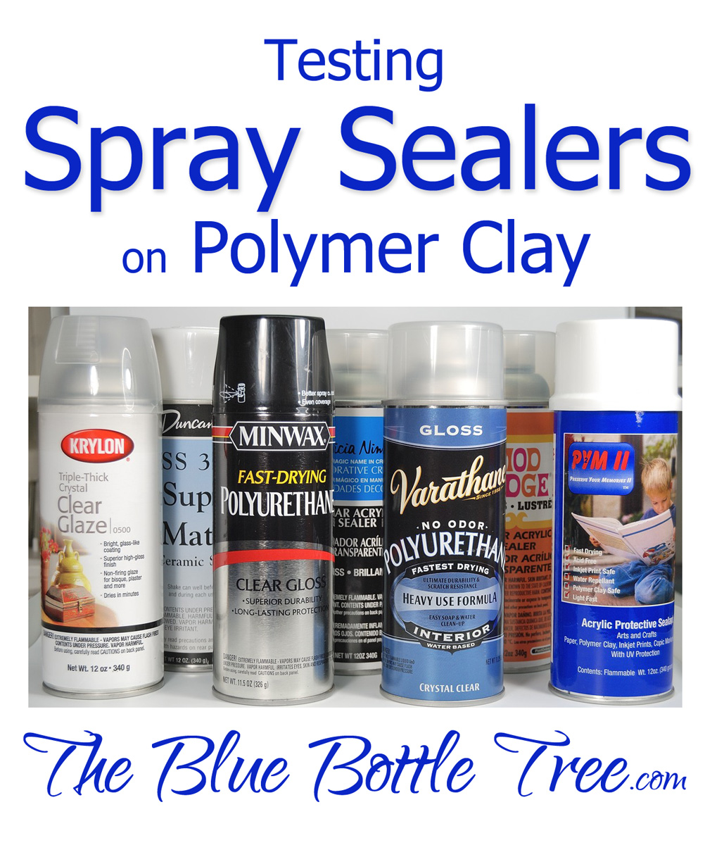 Spray Sealers for Polymer Clay Can be Sticky