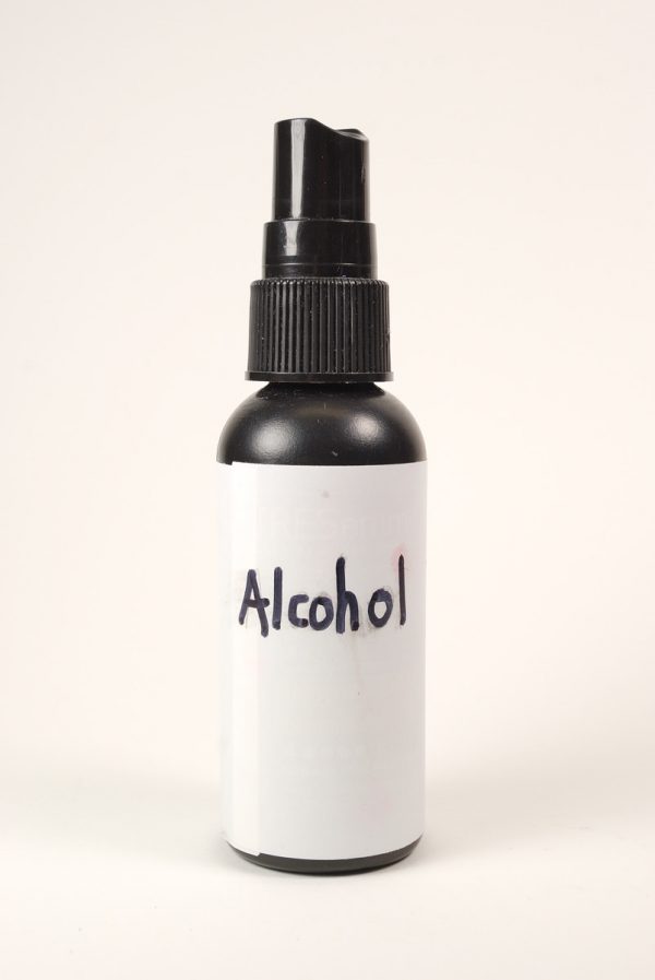 Using Rubbing Alcohol with Crafts The Blue Bottle Tree