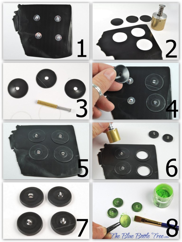 How to Make Polymer Clay Buttons The Blue Bottle Tree