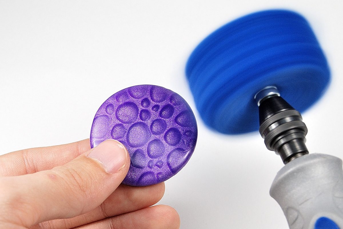 Sanding and Buffing Polymer Clay The Blue Bottle Tree