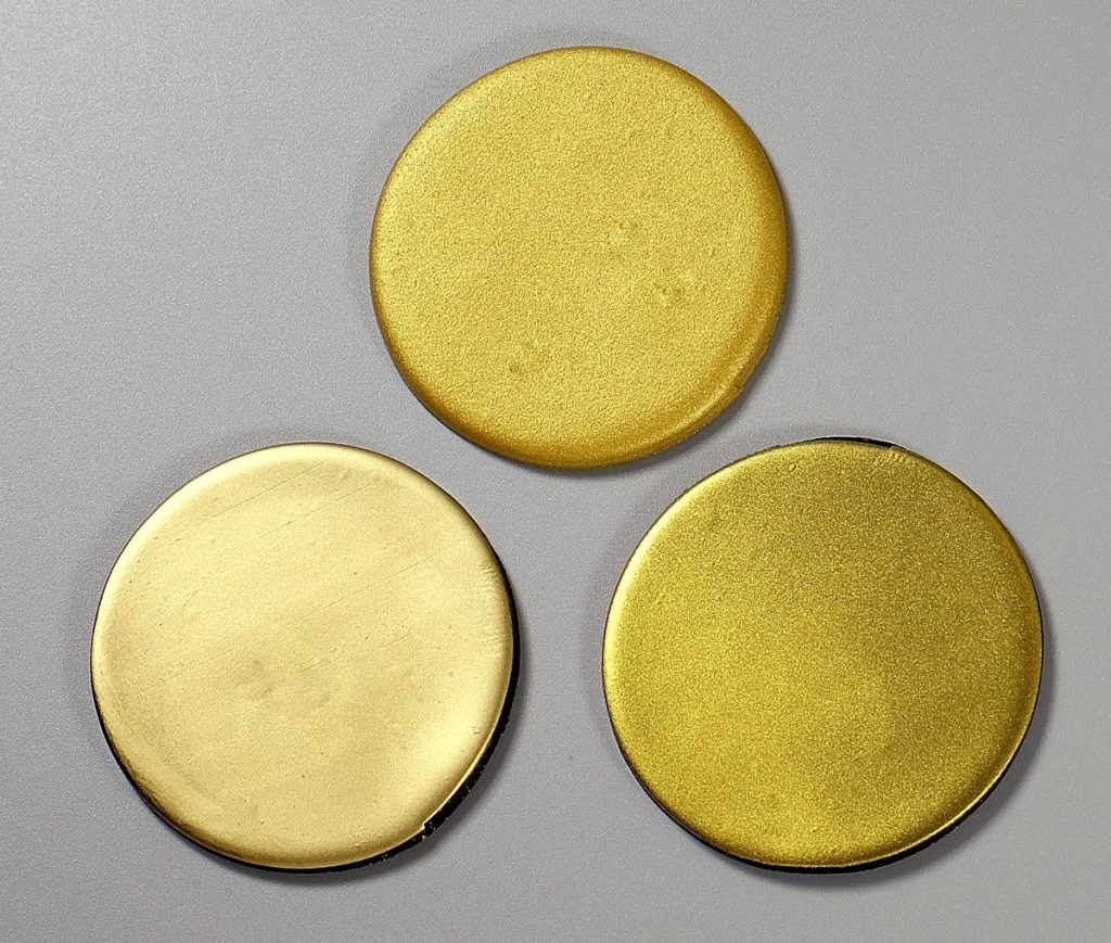 Metallic Polymer Clay A brand comparison The Blue Bottle Tree