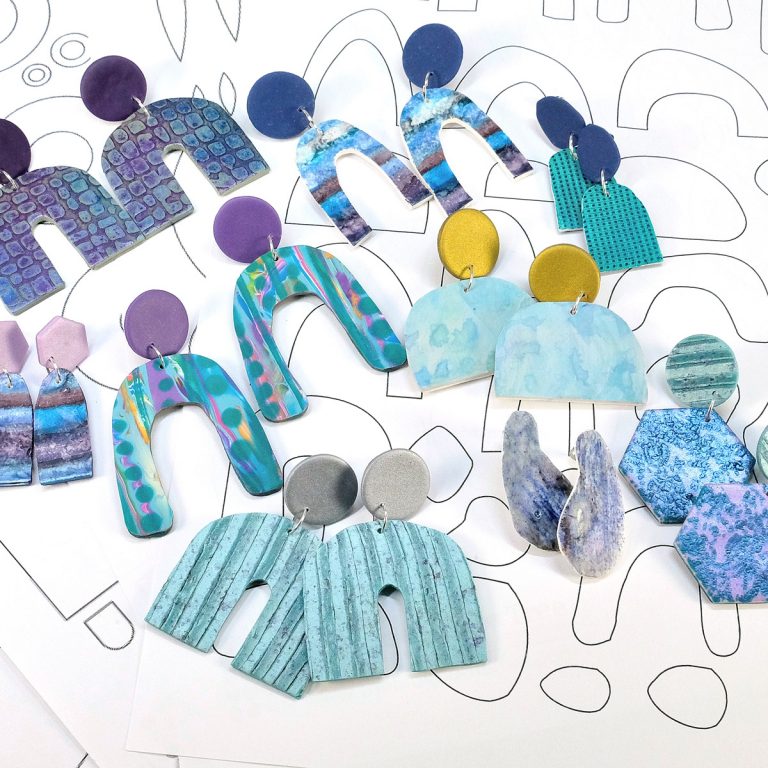 Securing Polymer Clay Earring Post Backs What's the best way? The