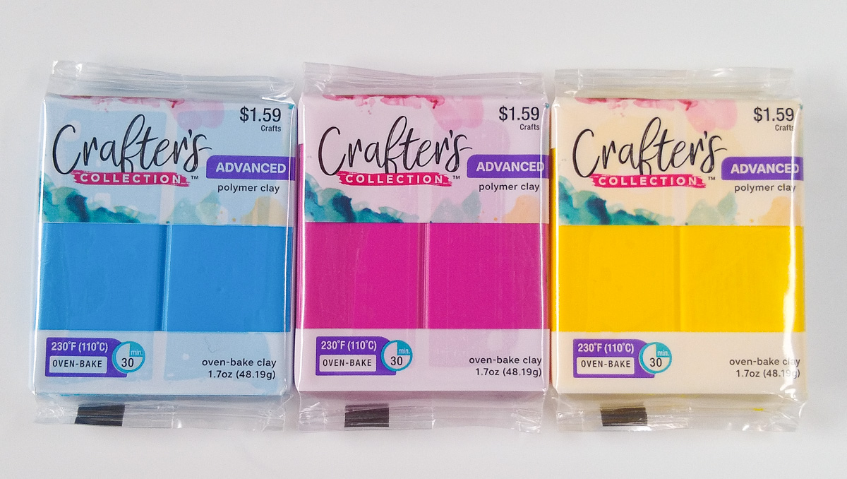 Hobby Lobby Crafter's Collection Advanced Polymer Clay The Blue