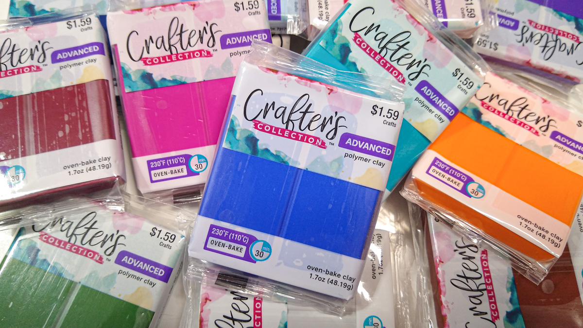 Crafter's Collection Polymer Clay Supplies from Hobby Lobby The Blue Bottle Tree