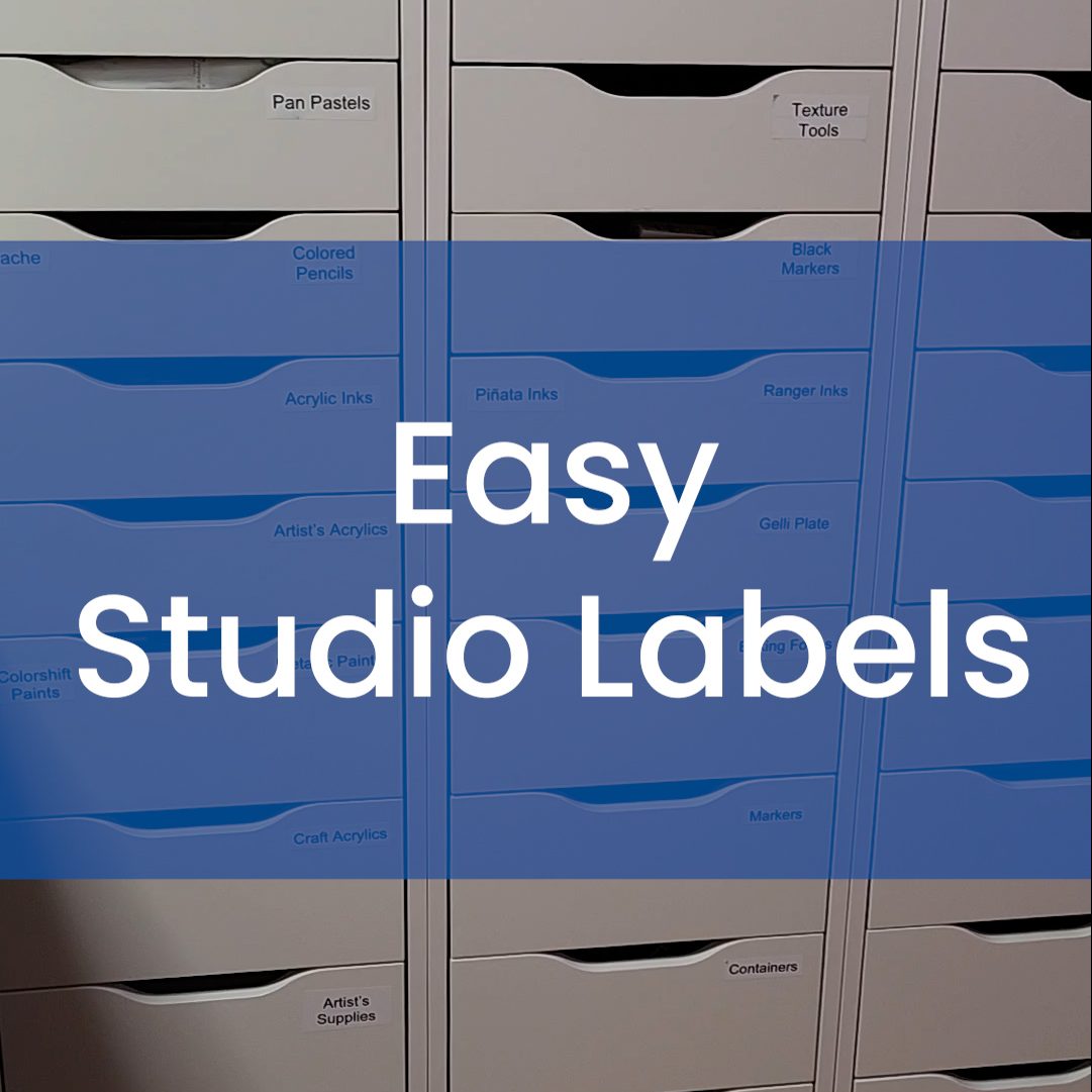 Easy Studio Labels The Blue Bottle Tree