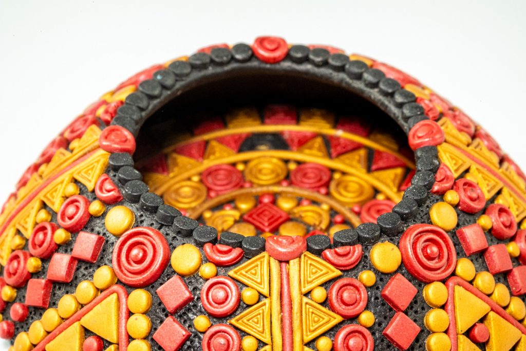 Hallstatt-Inspired Wall Piece by Susan Reed. Cat. No. 24-041